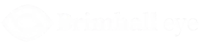 Brimhall Eye Center White Logo